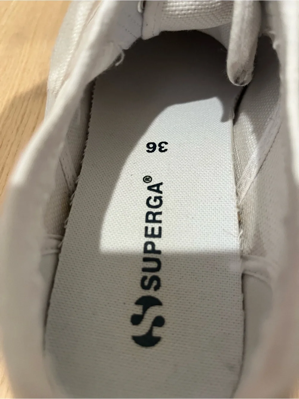 Superga White Low-Top Canvas Sneakers